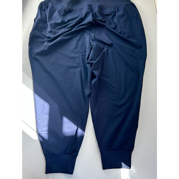 Jockey Women's EVERACTIVE Jogger Navy Blue NWT 3X Athleisure Pants Lounge Comfy - Picture 7 of 14